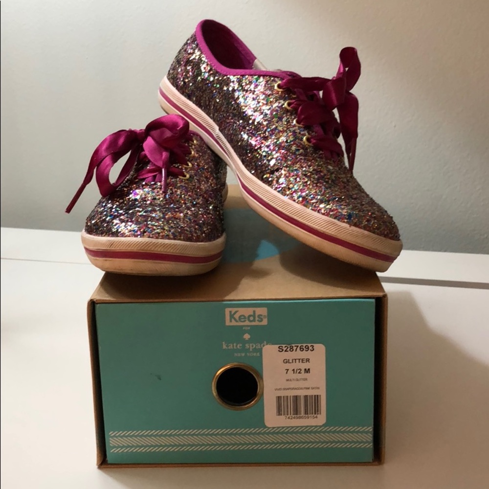 Kate Spade New York Glitter Keds - Pink